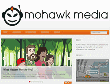 Tablet Screenshot of mohawkmedia.co.nz